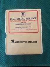 Replacement Ribbon Cartridge for Model 08100 Imprinter (Vintage USPS Supplies)