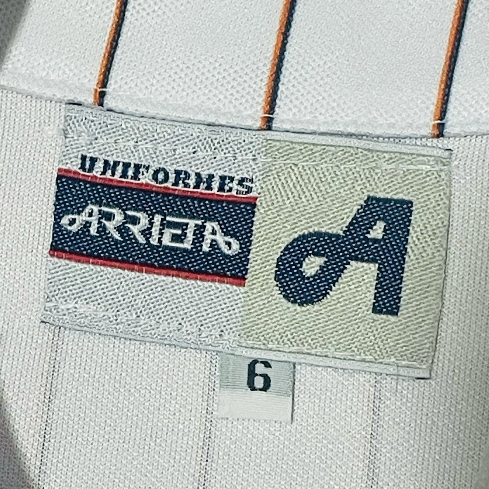 Naranjeros de Hermosillo Kids Baseball Jersey Size 6 Made in Mexico - thumbnail 5