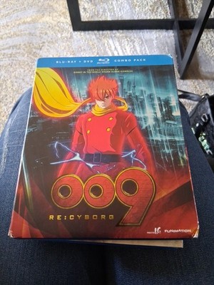 009 RE: CYBORG (2012) 2-DISC BLU RAY + DVD COMBO KENJI KAMIYAMA SCI-FI ANIME NM