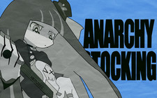 Anime panty and stocking with garterbelt anarchy gothic Custom Gaming Mat Desk