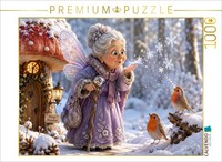 Calvendo Puzzle Flora's Winter Magic | 1000 Pieces, Finished Size 25.2 × 18.9 In
