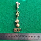 WW1 6th Territorial Battalion Northumberland Fusiliers Shoulder Title Badge