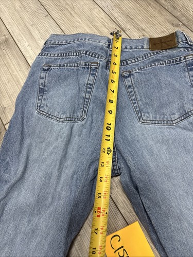 Vintage Calvin Klein Jeans Women Sz 8 Blue Sandblast Boot Cut 90s High Waisted - Picture 13 of 13