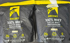 Ascent 100% Whey, Native Whey Protein Blend, Vanilla Bean 6 lbs (Open %90 & %50) 11.67 per gallon