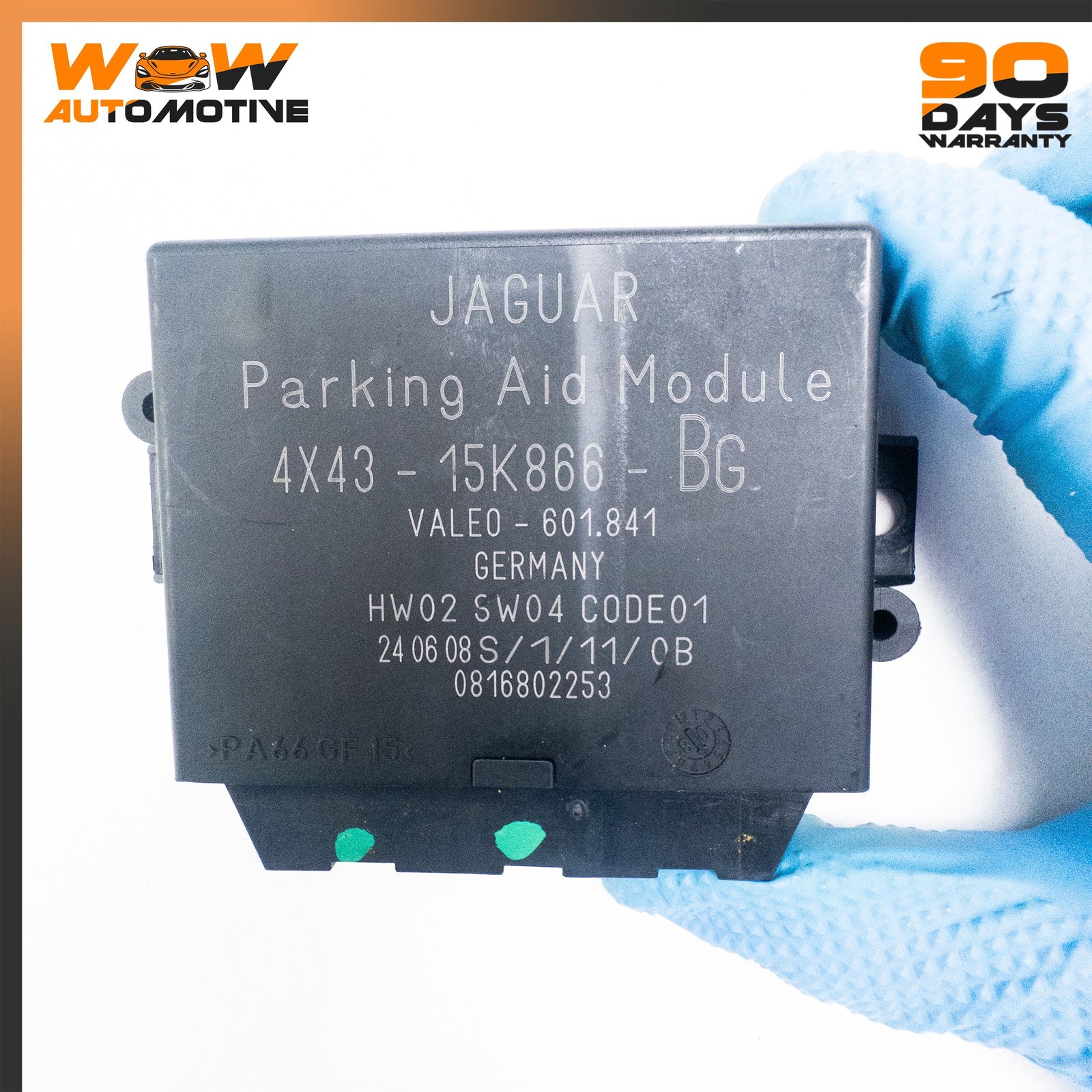 06-16 ASTON MARTIN V8 VANTAGE PARKING AID BRAKE CONTROL MODULE 4X4315K866BH OEM