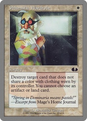 MTG Magic the Gathering Prismatic Wardrobe (12/94) Unglued LP