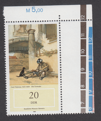 DDR 2728 **mit Plattenfehler Feld 5 (Forschungsgruppe PF DDR)