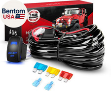 10014W LED Light Bar Wiring Harness Kit 14AWG Heavy Duty 12V 5Pin Rocker Laser o