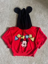  VINTAGE 90s Disney Jog Togs Mickey Mouse with Ears 4T