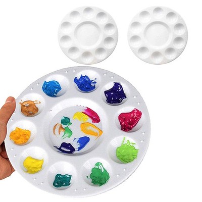 Palette 10 Grid Art Paint Tray Artist Watercolor Plastic Mixing Palette Sup Fr