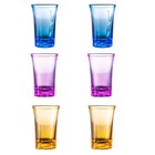 6Pcs Whiskey Cup Acrylic Wine Cup Creative Drinking Beverage Spirit Whiskey Cup