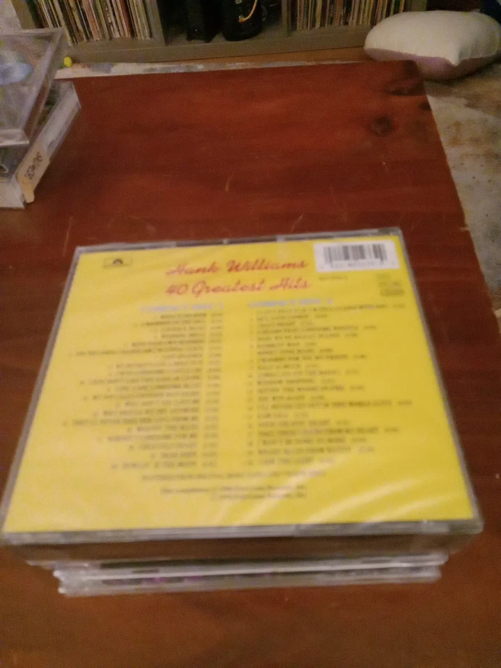 Hank Williams - 40 Greatest Hits Music Still Sealed - Image 4 of 4