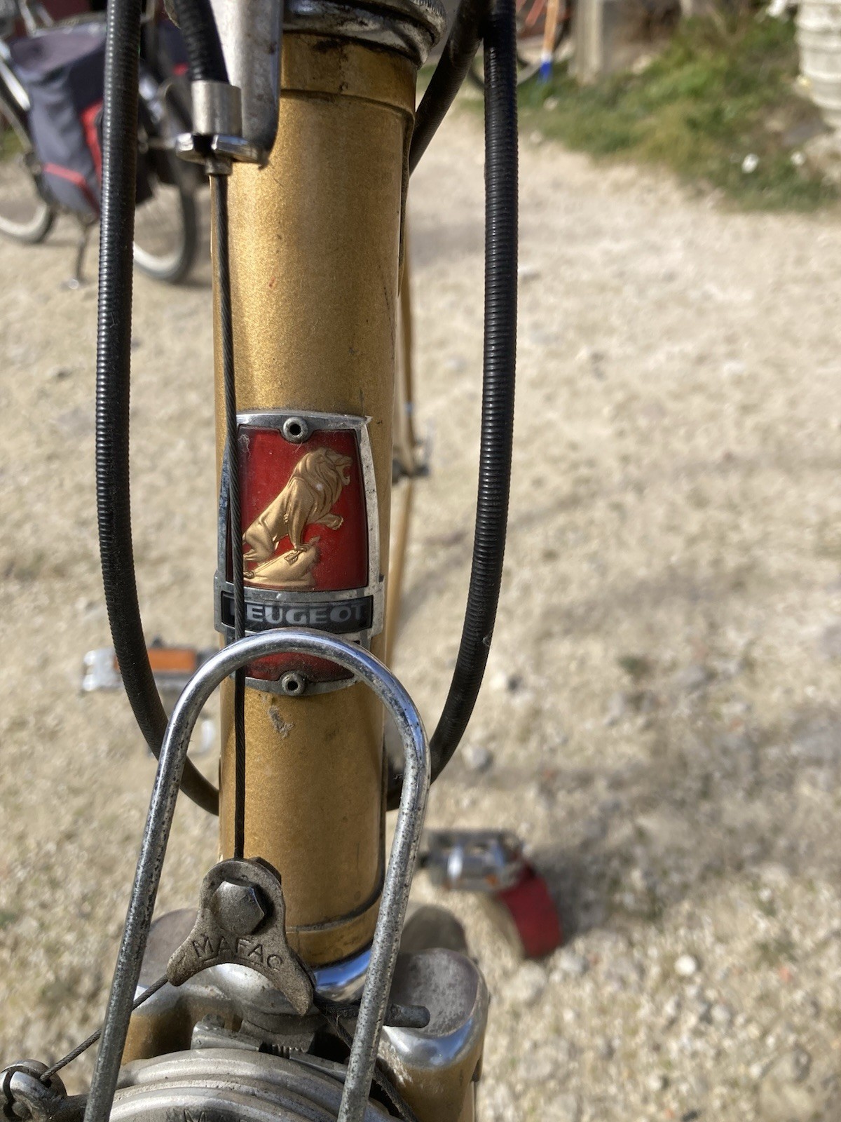 Vélo de route course Peugeot PA 65 vintage simplex Reynolds 531 (Lady) Taille 57 3