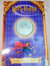 2002 Harry Potter Isle of Man 1 Crown Coin Chamber of Secrets Edition