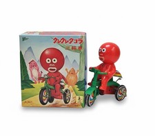 M1-GO Kure Kure Takora Tricycle Tin Toy Wind Up Sofubi Showa Vintage Japan NOS