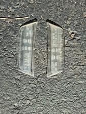 Carello Tag Light Lenses Set Alfa Romeo 1970-82 Spider Fiat Ferrari