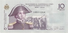 Haiti 10 Gourdes 2004 UNC