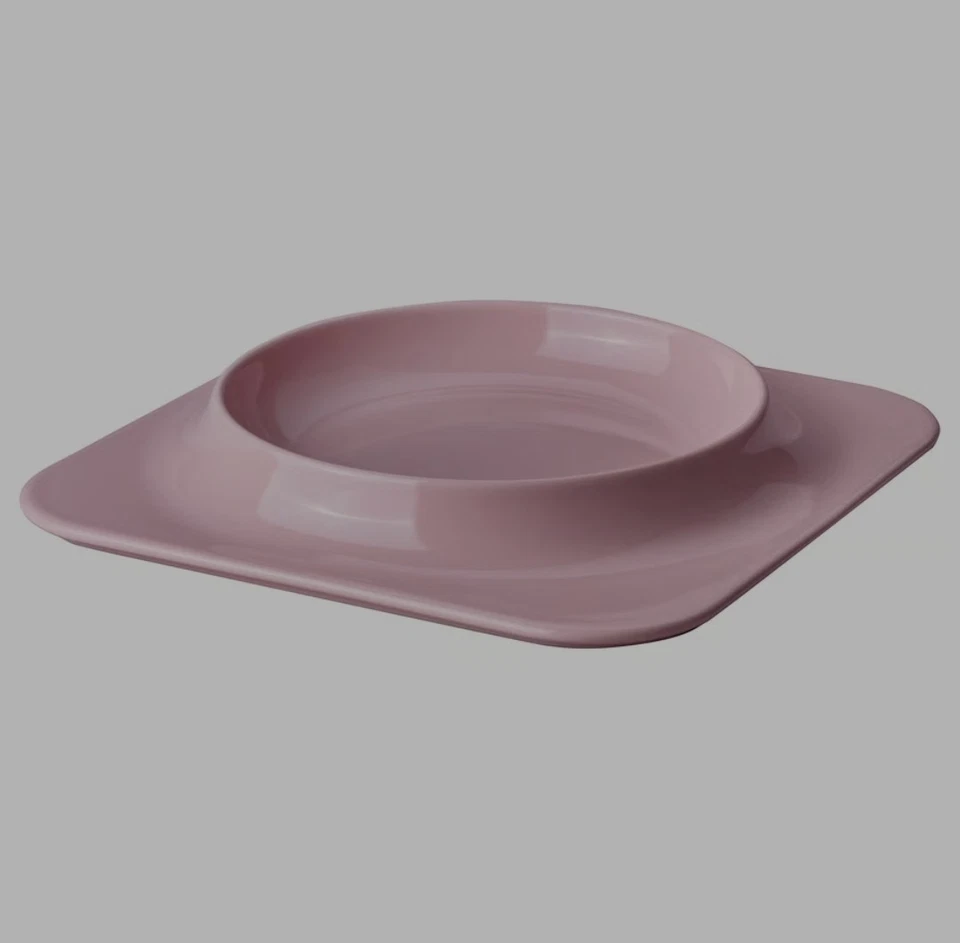 Plato rosa IKEA X Gustaf Westman Collab VINTERFINT Foto 3 de 4