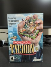 Monopoly Tycoon 2001, PC Infogrames Big Box PC Game CIB