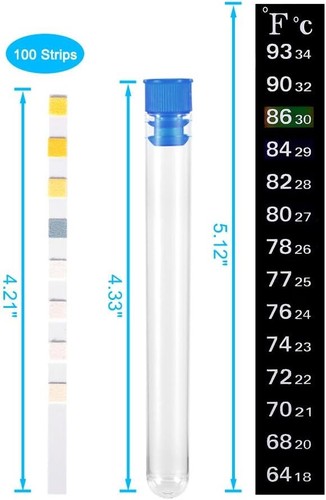 8 in 1 Aquarium Test Kit Fish Tank Strips Accurate Water Quality Testing 100 - Picture 2 of 10