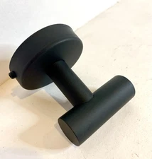 8 Pack Towel Hooks, Robe Hook, Bathroom Coat Hook Wall 2 Matte Black