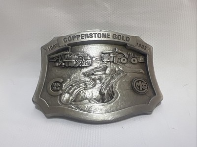 COPPERSTONE GOLD BELT BUCKLE 1 Of  300 Limited