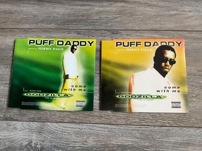 PUFF DIDDY (FEAT. JIMMY PAGE)~COME WITH ME~1998 2-CD SET~EXCELLENT