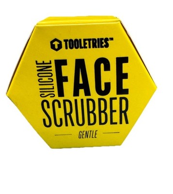 TOOLETRIES Men's Face Scrubber - Premium Silicone Facial Cleansing Brush(SEALED)