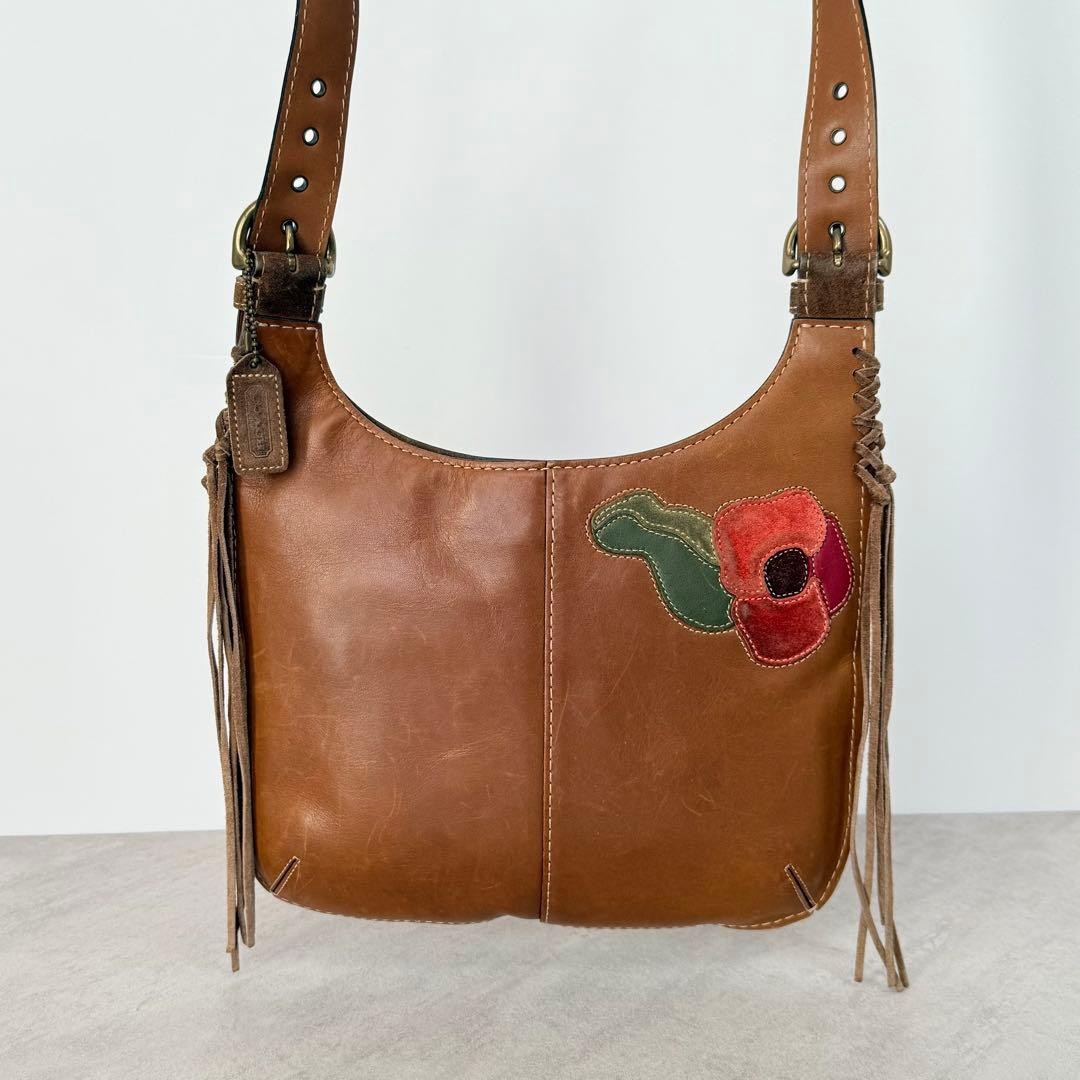 Coach Patchwork Shoulder Bag Model Number 9257 Su… - image 14