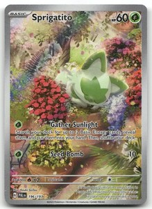 Sprigatito 196/193 Paldea Evolved Illustration Rare