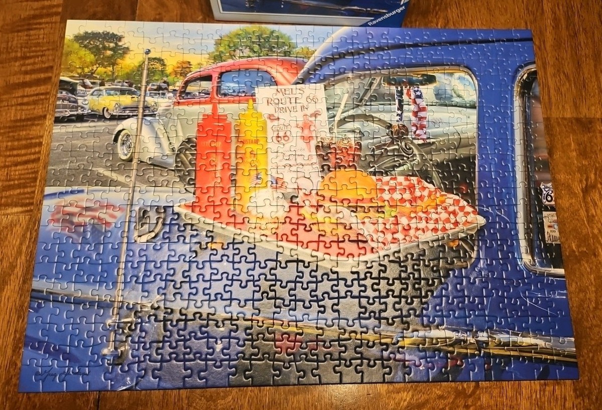 Ravensburger 500 Piece No. 82 400 Jigsaw Puzzle Drive Through