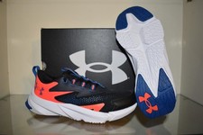 Under Armour Kids' Grade School Scramjet 6 Running Shoes 3027691 003 Black/Blue