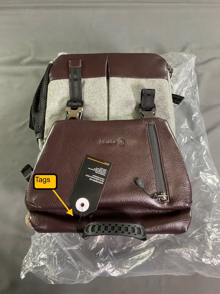 Zaino Fotografico Impermeabile TARION - Per Reflex, Con Copertura Anti-pioggia, Scomparto Laptop 14.5", Design Vintage - Foto 8