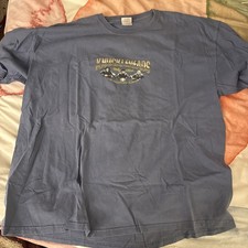 3 Stooges Knucklehead Motorcycle Riding Club Graphic T Shirt Size Adult XXL