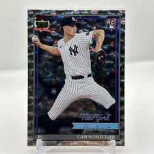 2026 Topps Series 1 - Topps Baseball Cam Schlittler #T91-86 Crackle RC