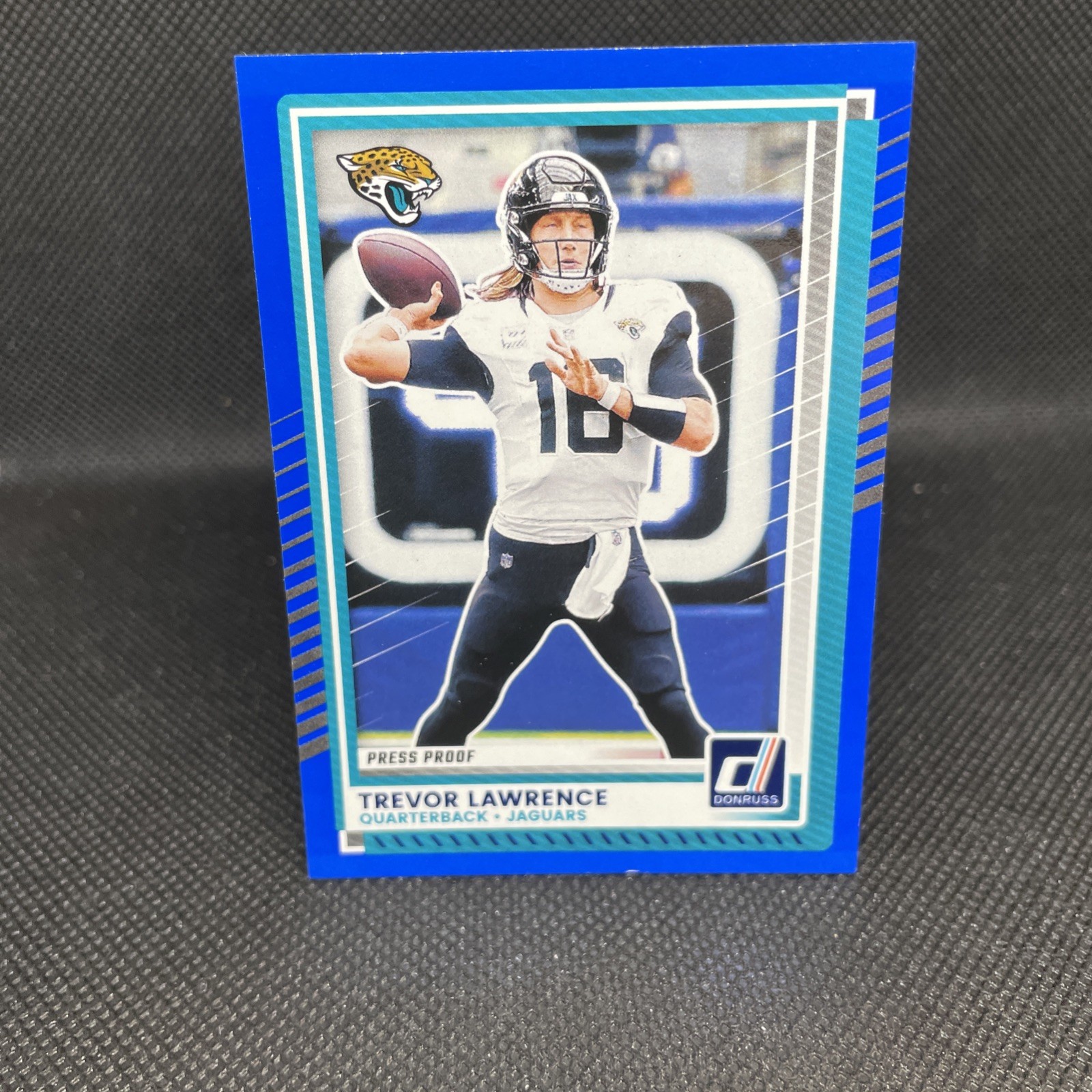 Trevor Lawrence #216 Football Cards 2025 Panini Donruss trading card — raw and PSA graded price guide