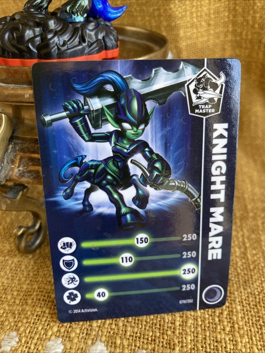 Skylanders Dark Element Knight Mare Trap Master Trap Team Figure
