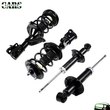Qty4 Fits 2002-2006 Honda CR-V F+R Complete Strut Assembly Shock With Spring