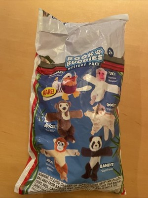 Wild Republic Book Buddies Plush Animal Mystery Pack Slap Bracelet NEW