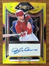 DYLAN CREWS 2025 SELECT SIGNATURE SELECTIONS GOLD AUTOGRAPH/10 NATIONALS!!