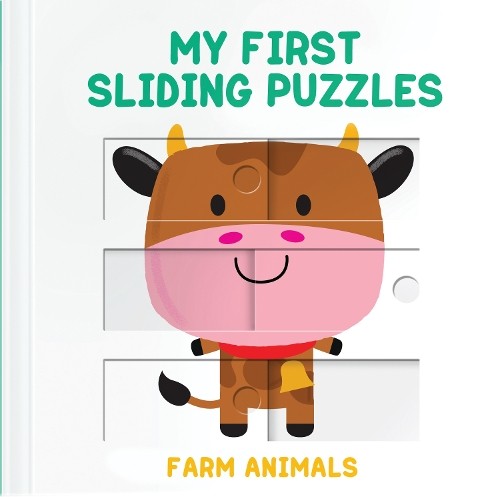 My First Sliding Puzzles Farm Animals by Yoyo Books (Board book) - Image 4
