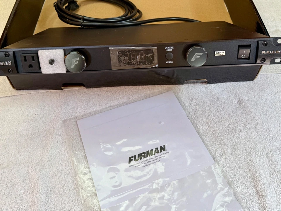 Furman PL-PLUS C – BRAND NEW – Power Conditioner w/ Voltmeter & Ammeter!! - Image 2 of 3