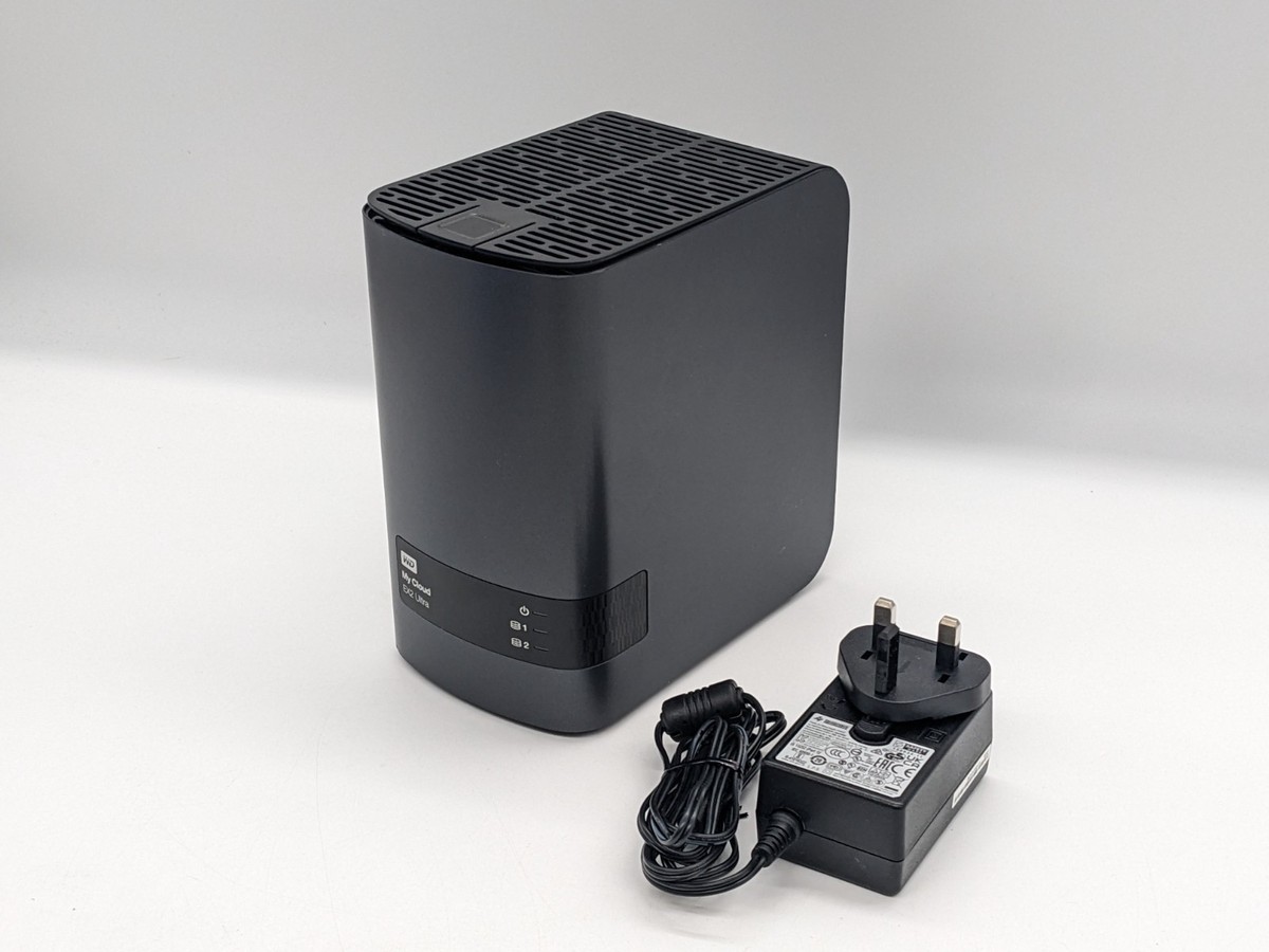 WD My Cloud EX2 Ultra NAS enclosure dual-bay network storage HDD