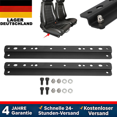 Pair Seat Low Rise Adapter Mounting Kit Fit BMW 2002 E21 E24 Recaro Scheel-Mann