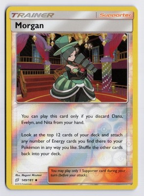 Morgan - SM9 #149/181 SM - Team Up Reverse Holofoil LP
