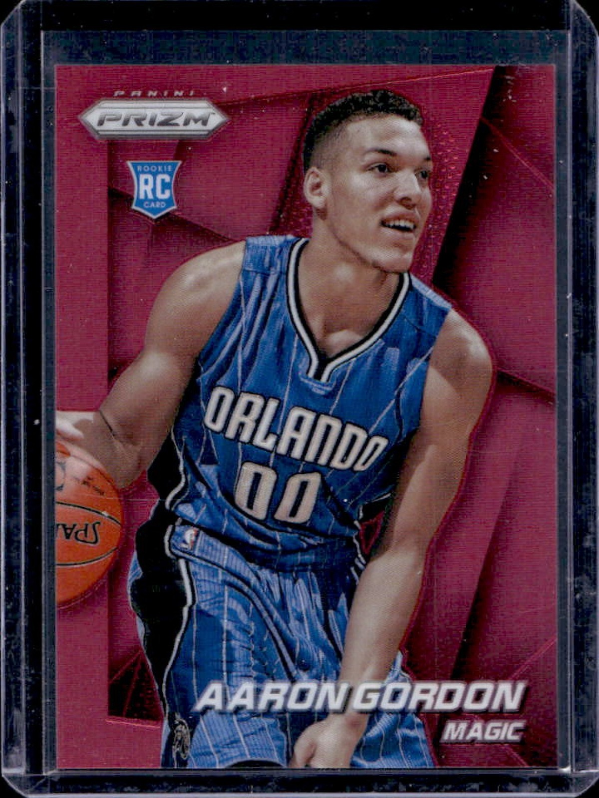 2014-15 Prizm Aaron Gordon RC Prizm Red Rookie #39/49 Magic