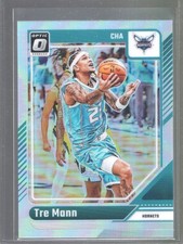 2024-25 Donruss Optic - Tre Mann #30 Holo Prizm - Charlotte Hornets