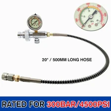 Outdoor Paintball PCP Fill Station 300bar / 4500psi Filling Charging Adapter Kit