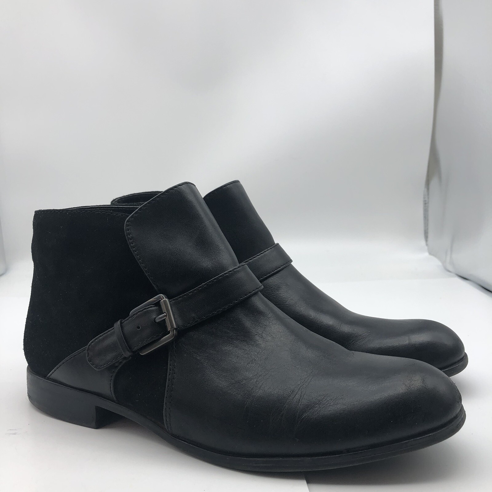 Franco Sarto Women's Size 10 M Merit Chelsea ankle Boots Black