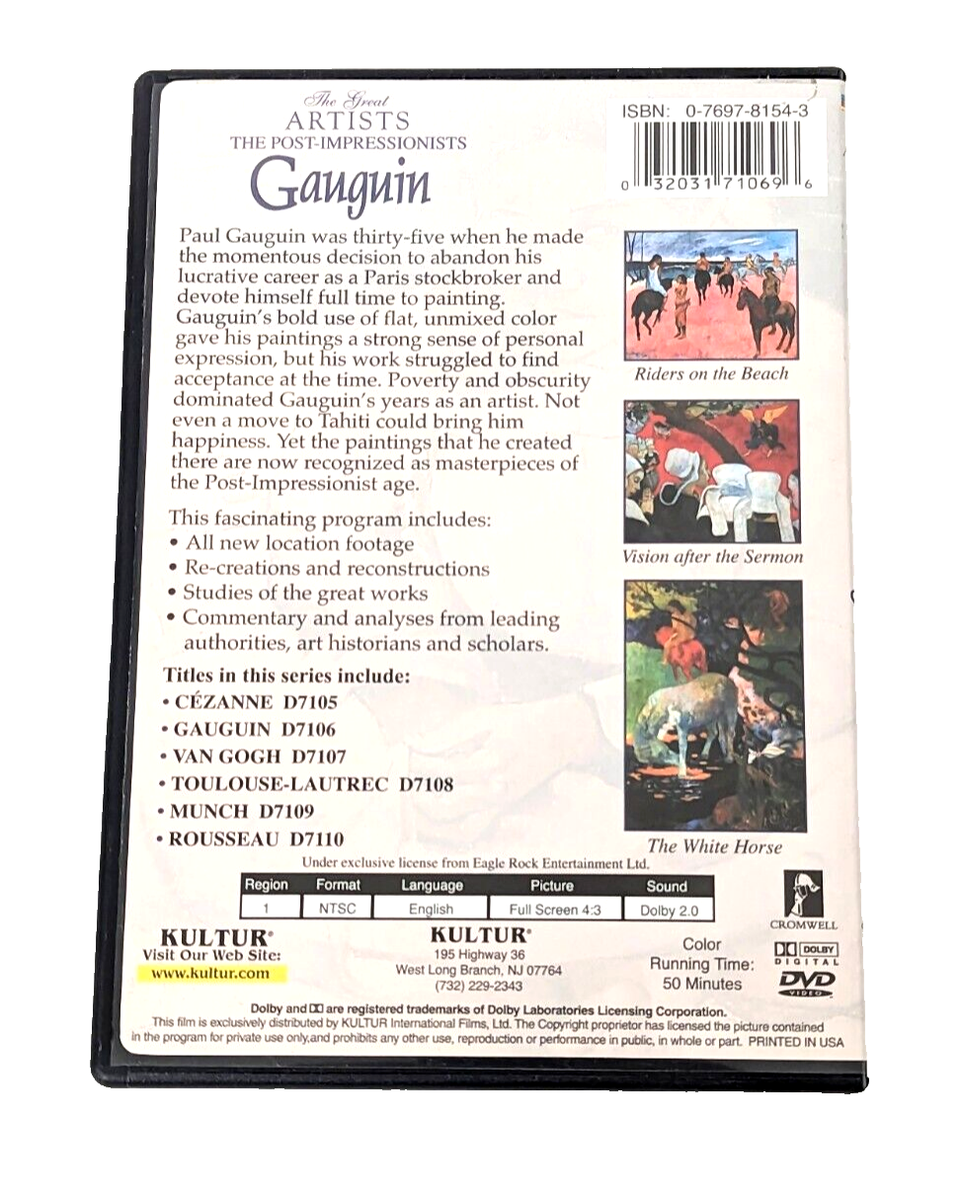 その他 Post Impressionists: Gauguin [DVD] その他 Post Impressionists: Gauguin [DVD] The Post